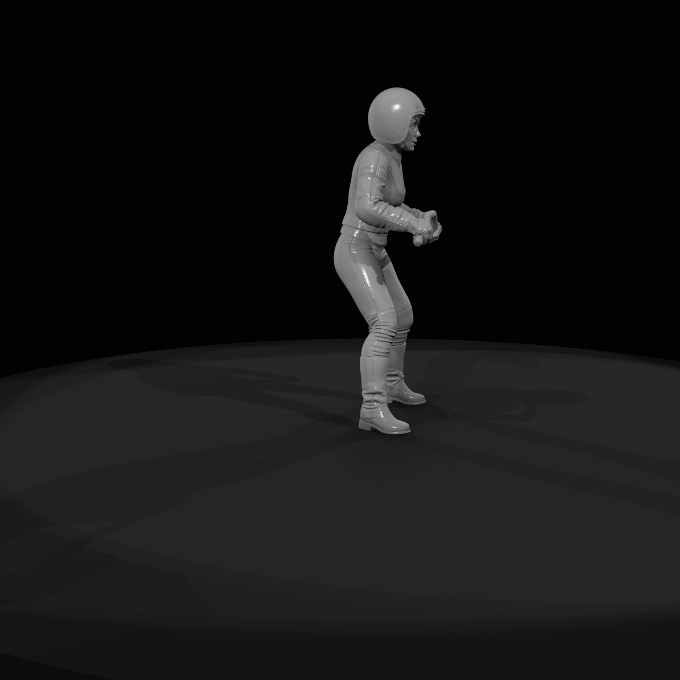 Motorcycle Rider Figure (1980s–Present) — Rider