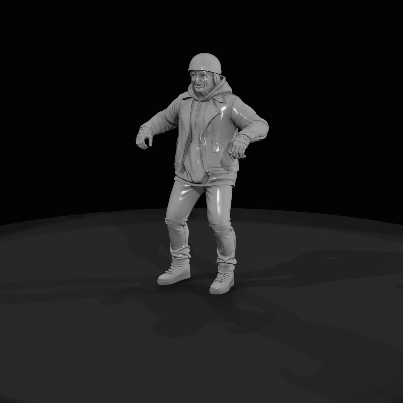Motorcycle Rider Figure (1980s–Present) — Rider