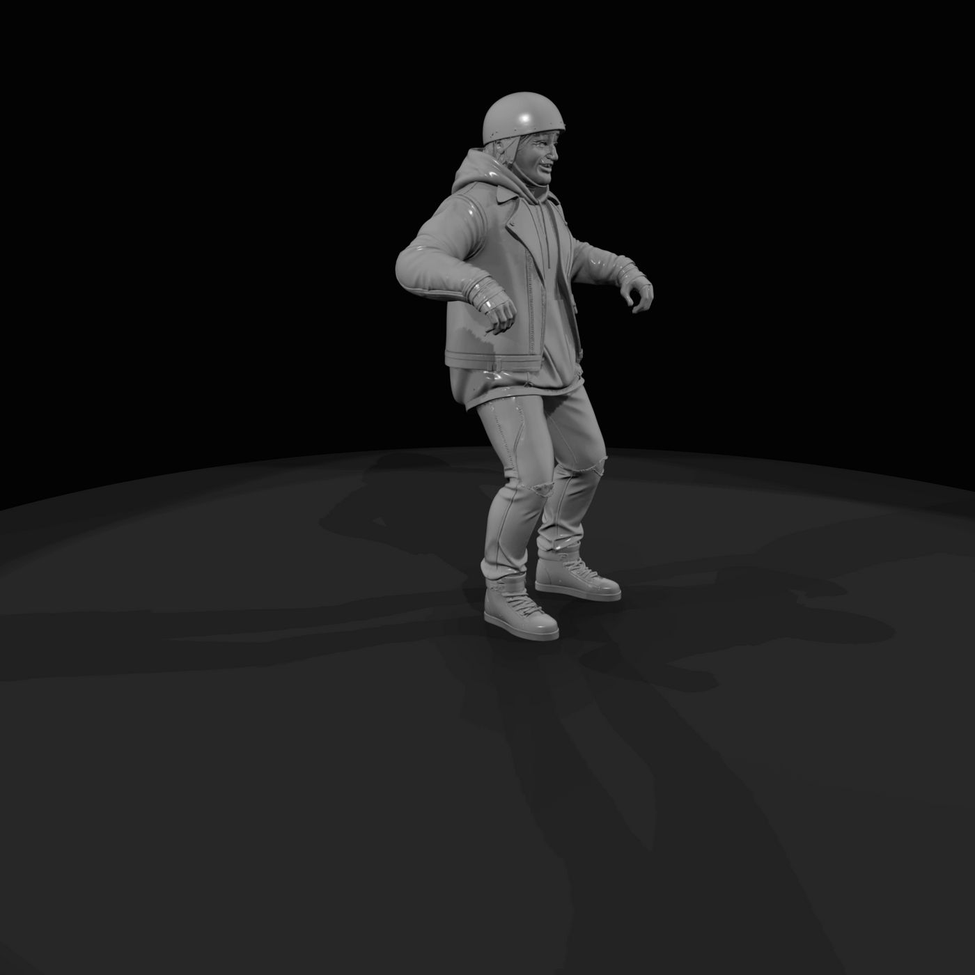 Motorcycle Rider Figure (1980s–Present) — Rider