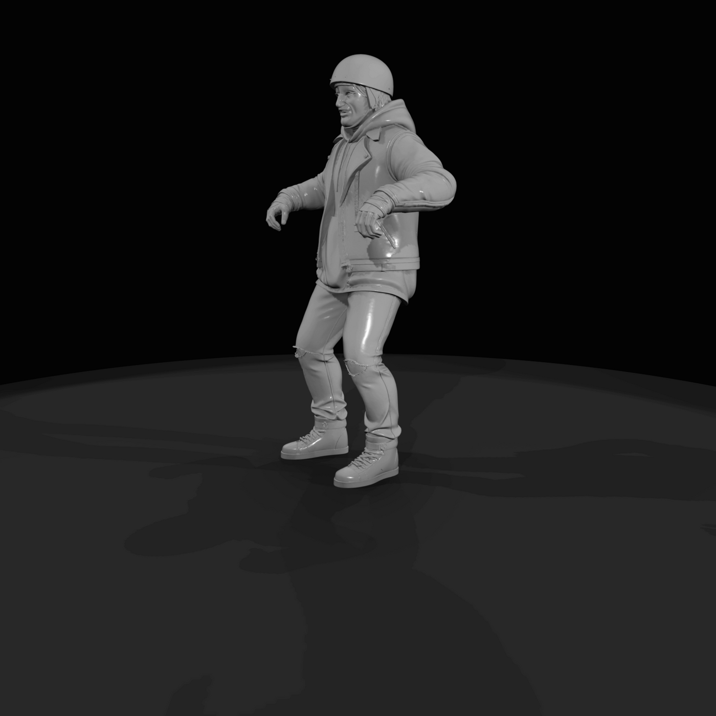 Motorcycle Rider Figure (1980s–Present) — Rider