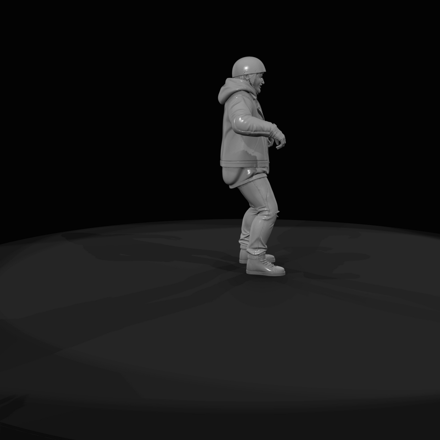 Motorcycle Rider Figure (1980s–Present) — Rider