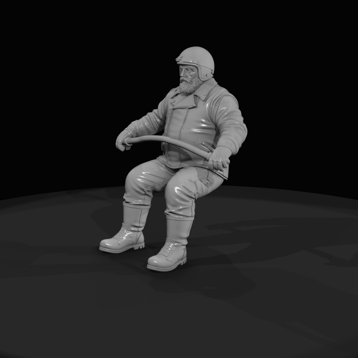 Motorcycle Rider Figure (1980s–Present) — Rider