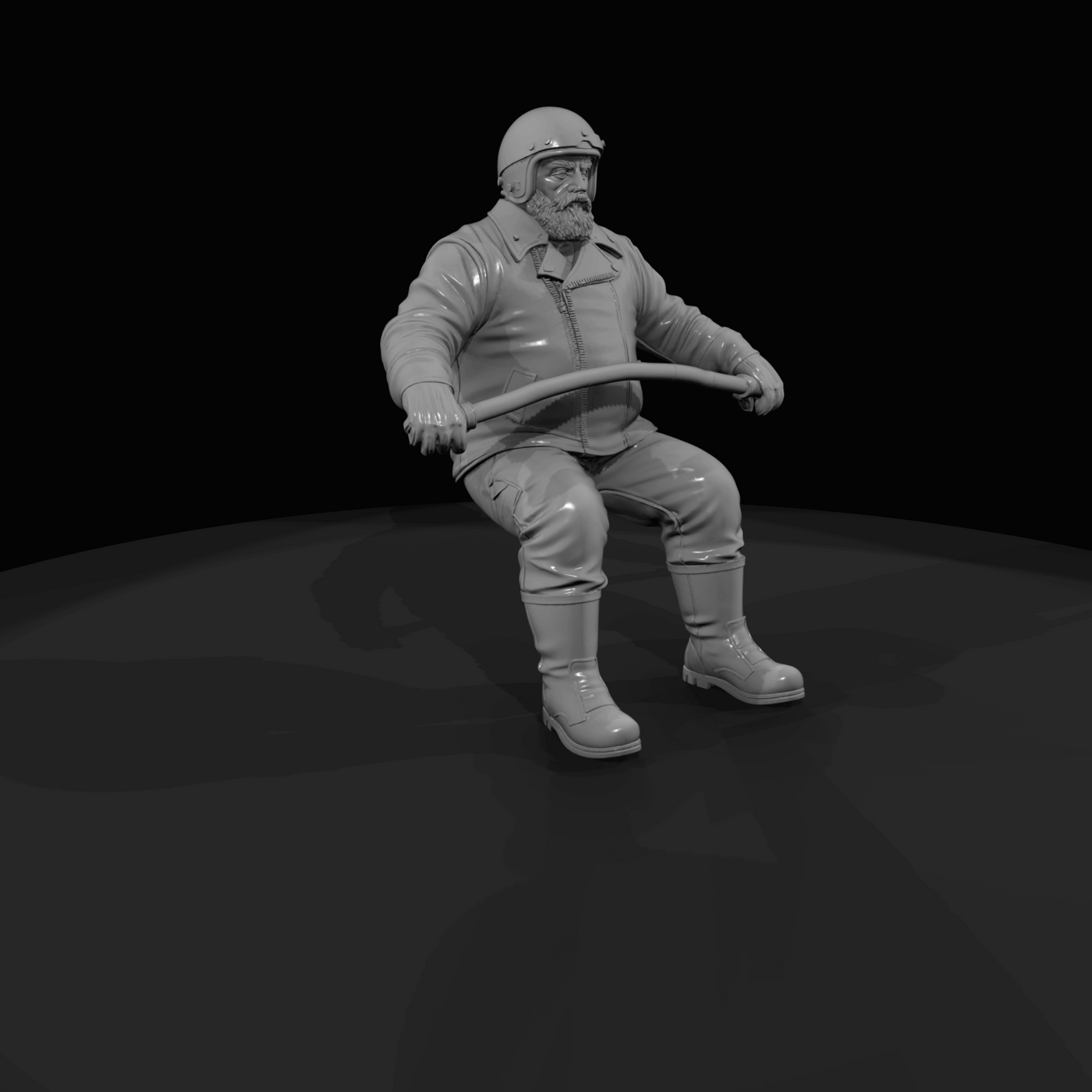 Motorcycle Rider Figure (1980s–Present) — Rider