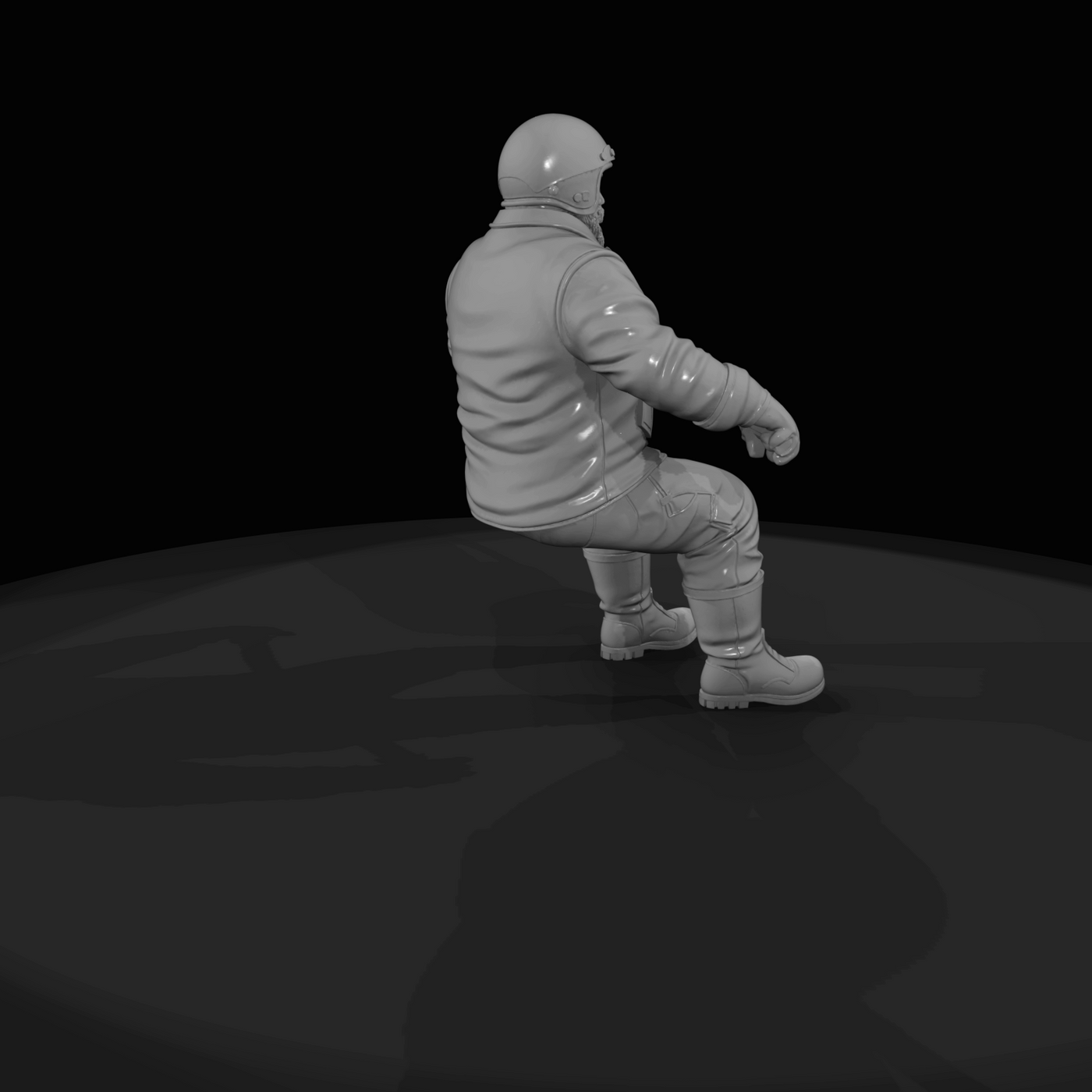 Motorcycle Rider Figure (1980s–Present) — Rider
