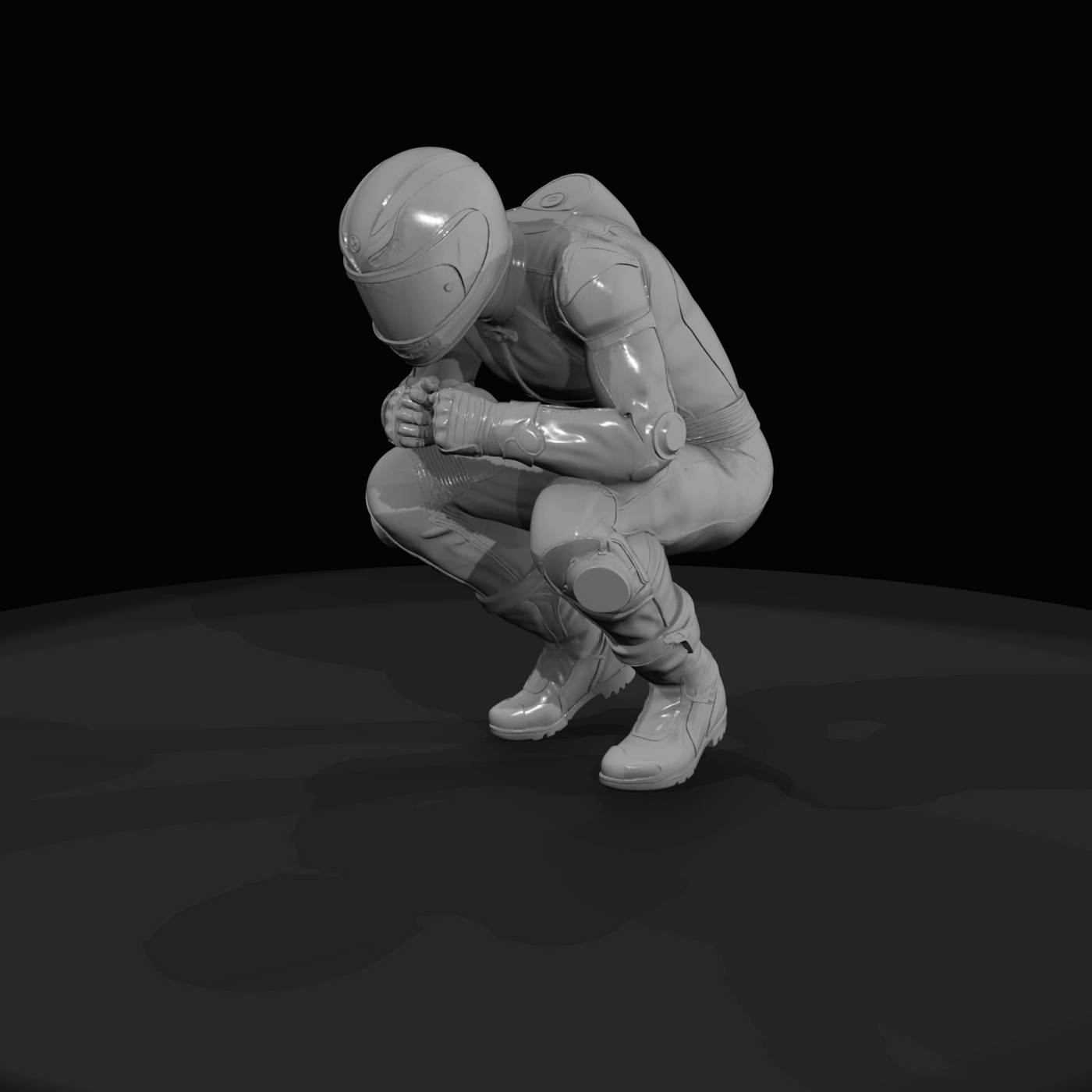 Motorcycle Rider Figure (1980s–Present) — Rider