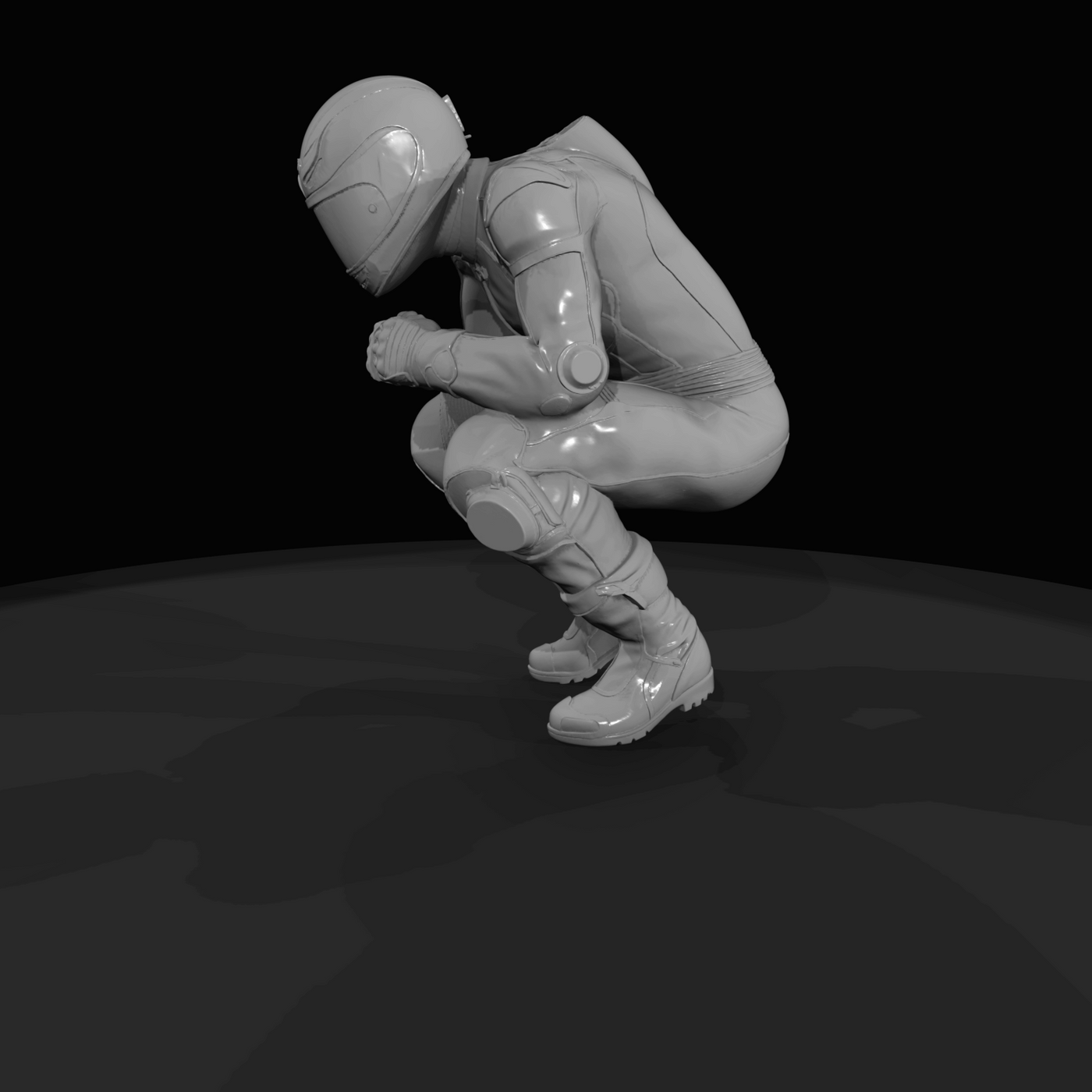 Motorcycle Rider Figure (1980s–Present) — Rider