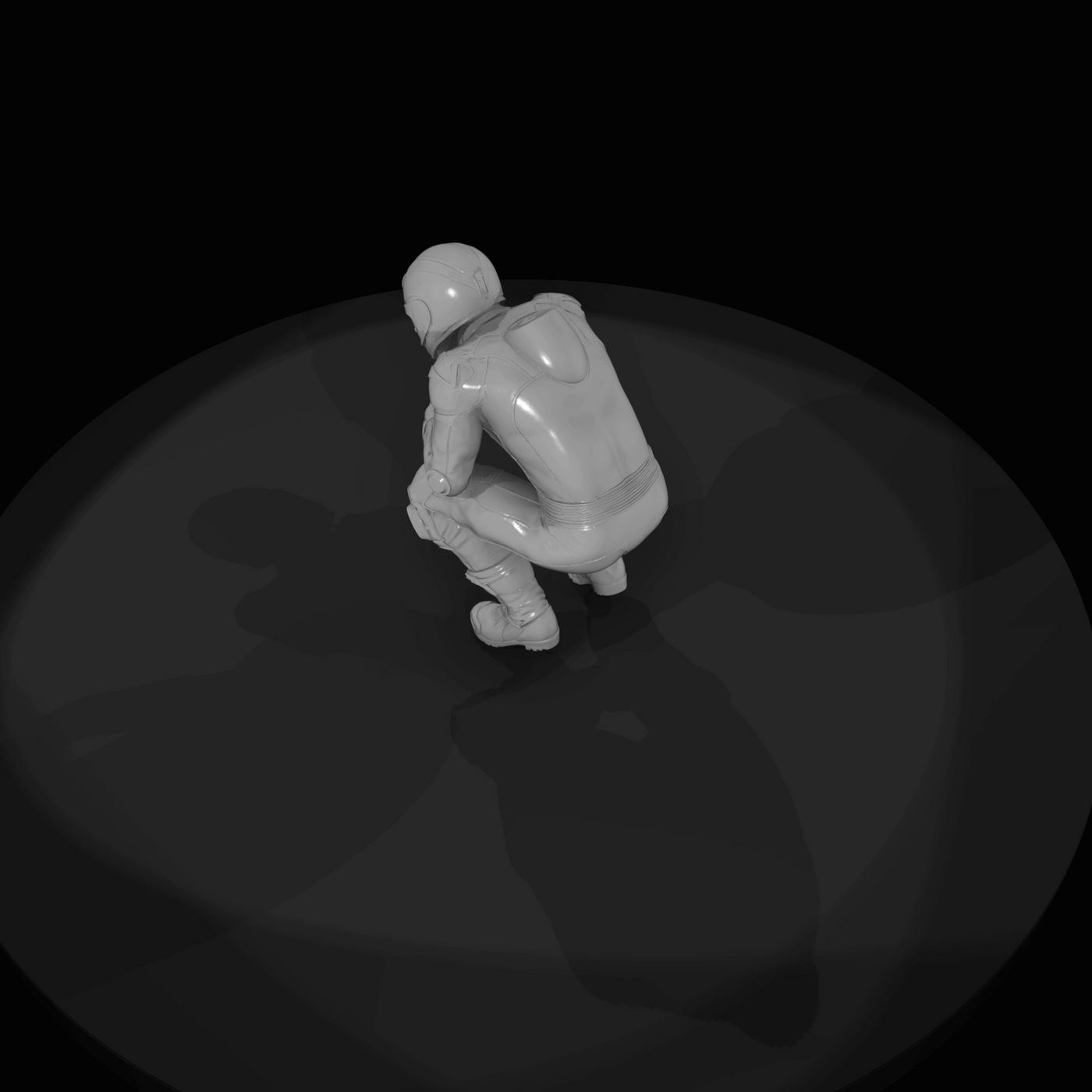 Motorcycle Rider Figure (1980s–Present) — Rider