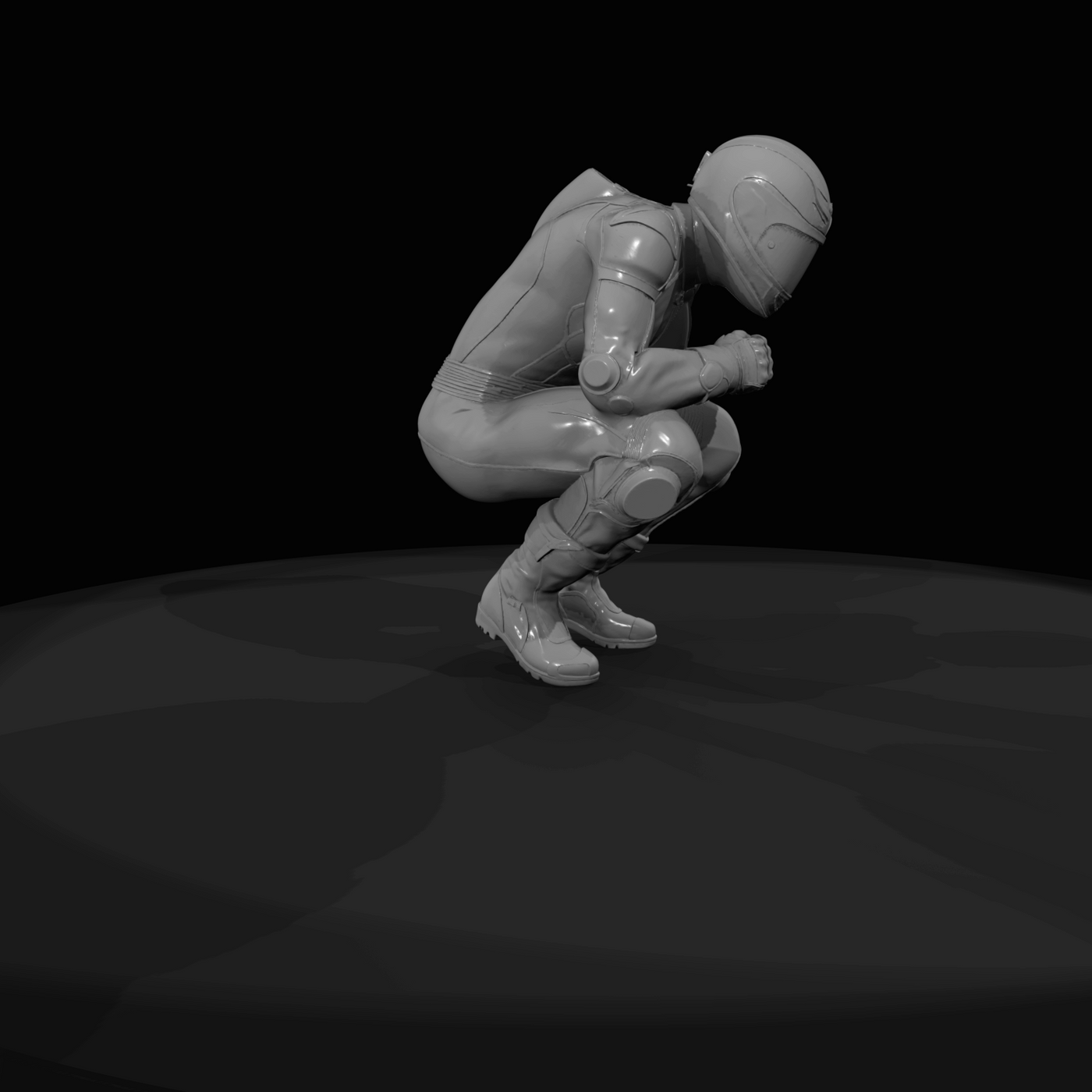 Motorcycle Rider Figure (1980s–Present) — Rider