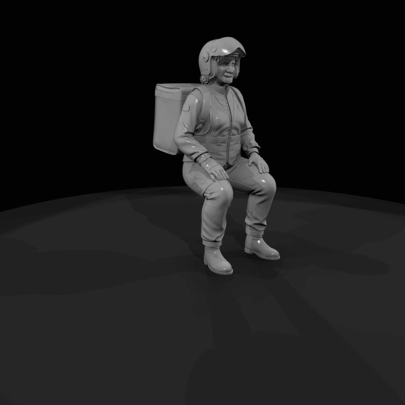 Motorcycle Rider Figure (1980s–Present) — Rider