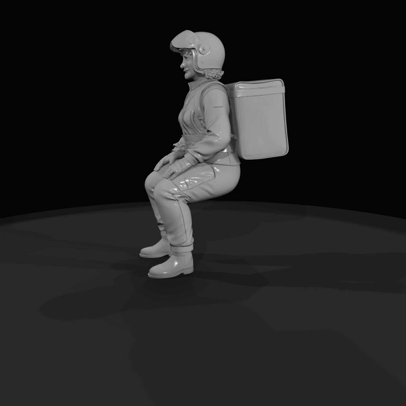 Motorcycle Rider Figure (1980s–Present) — Rider
