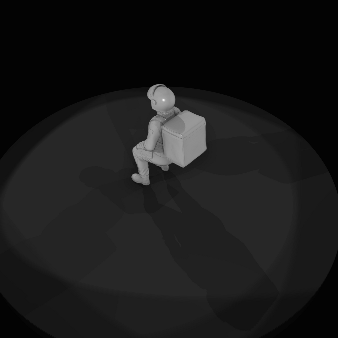 Motorcycle Rider Figure (1980s–Present) — Rider
