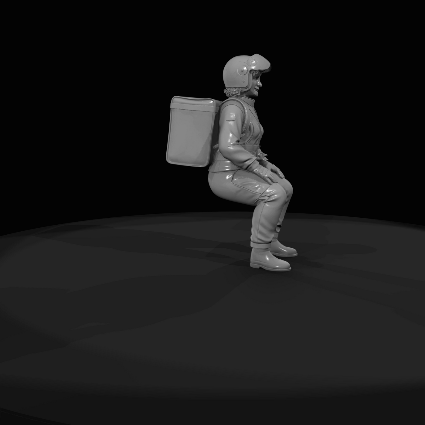 Motorcycle Rider Figure (1980s–Present) — Rider