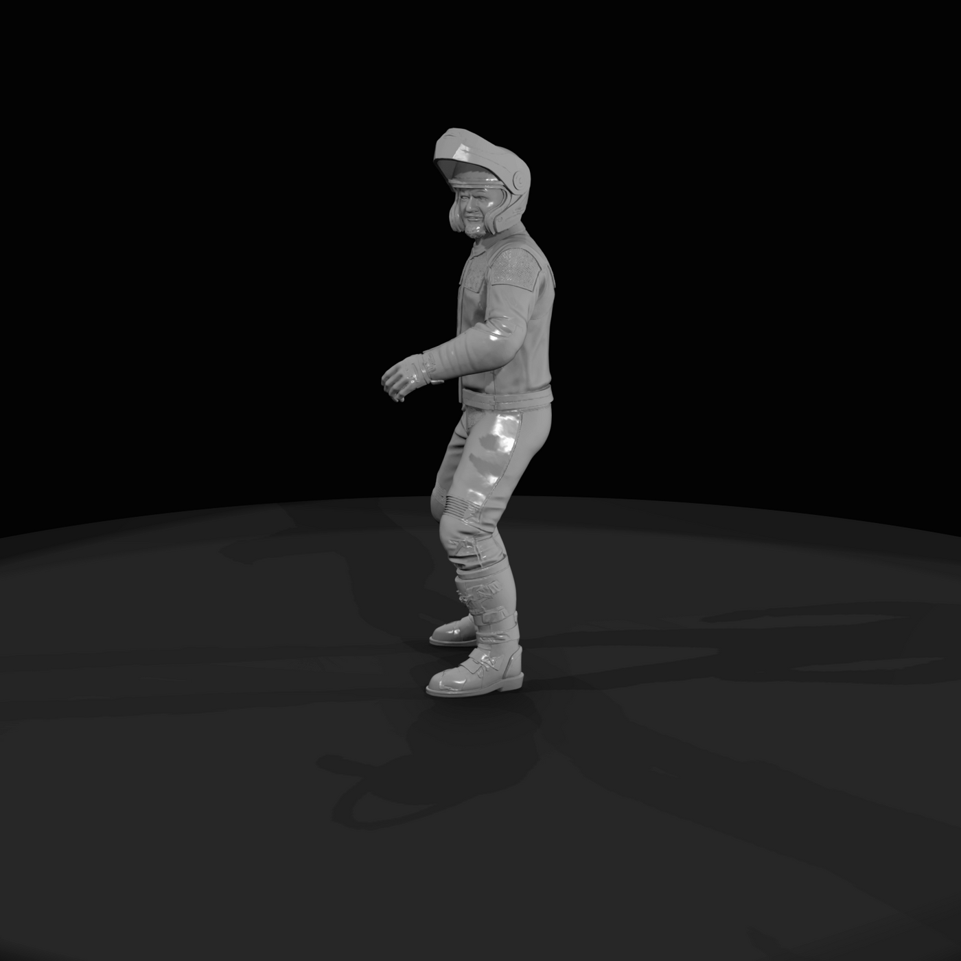 Motorcycle Rider Figure (1980s–Present) — Rider