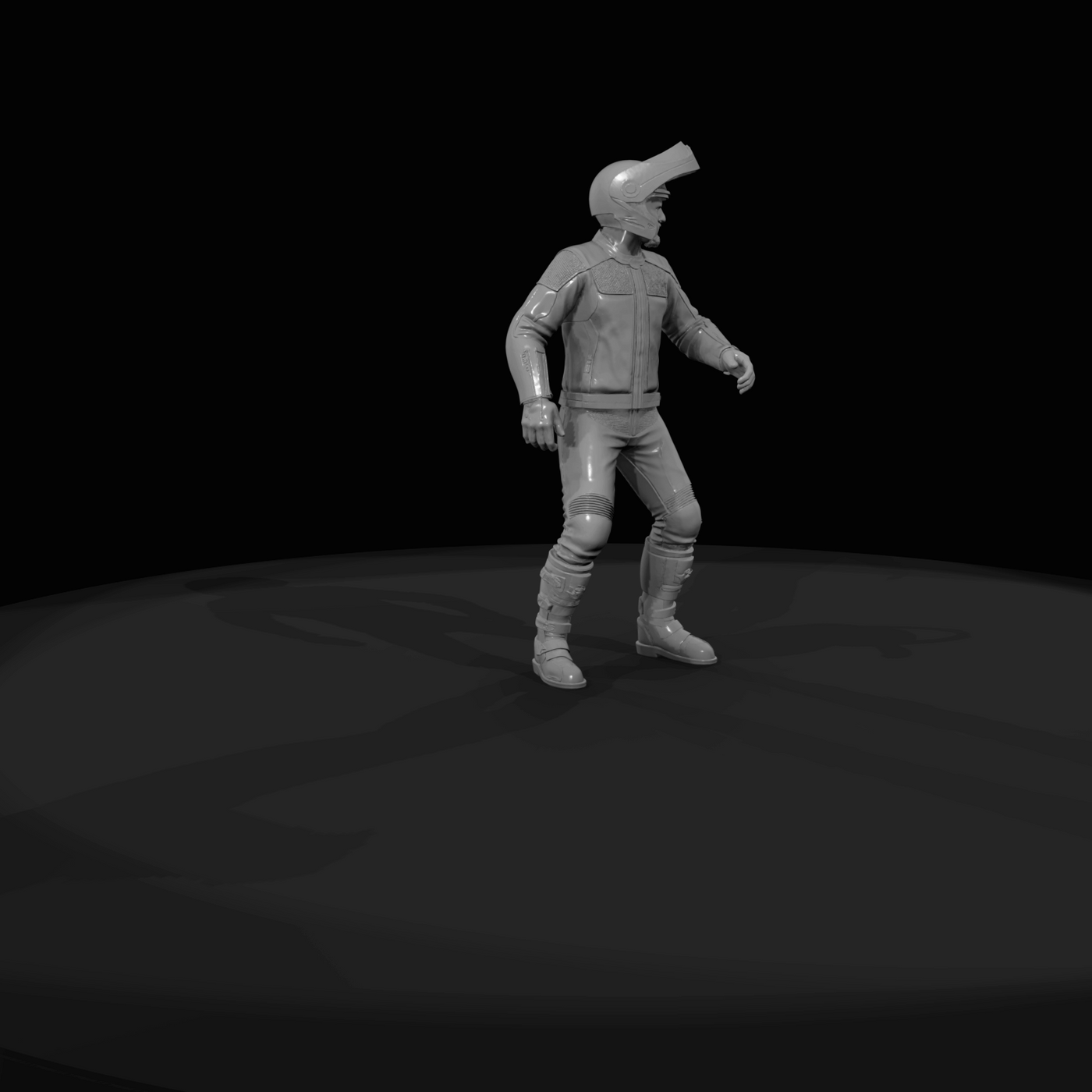 Motorcycle Rider Figure (1980s–Present) — Rider