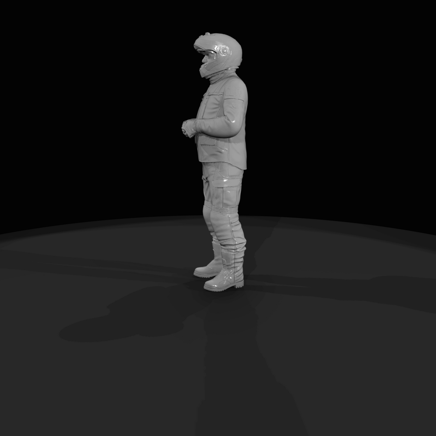 Motorcycle Rider Figure (1980s–Present) — Rider