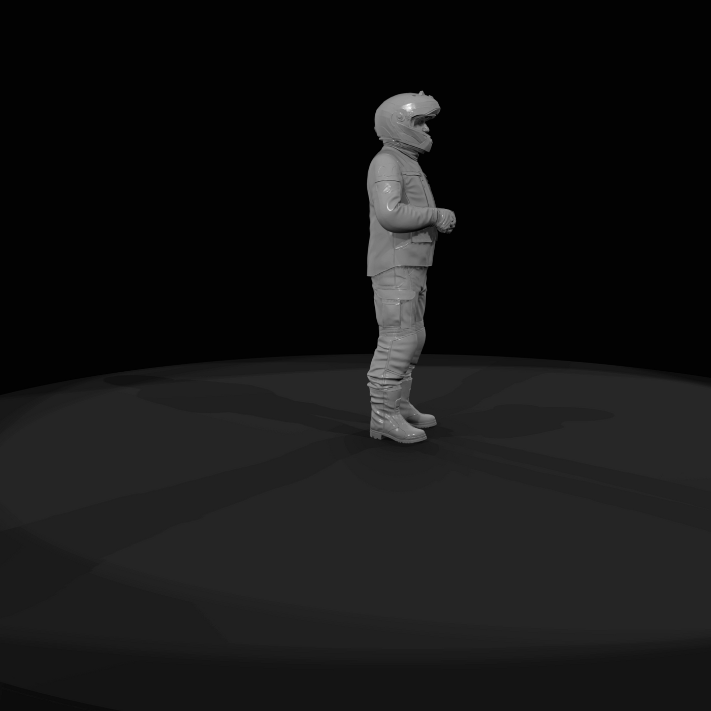 Motorcycle Rider Figure (1980s–Present) — Rider