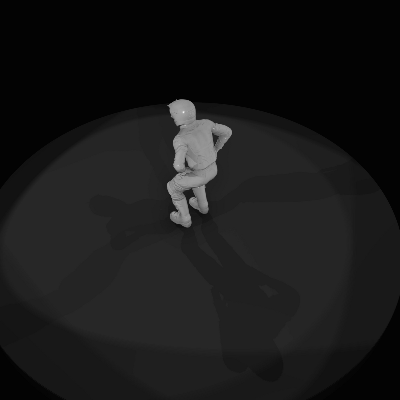 Motorcycle Rider Figure (1980s–Present) — Rider