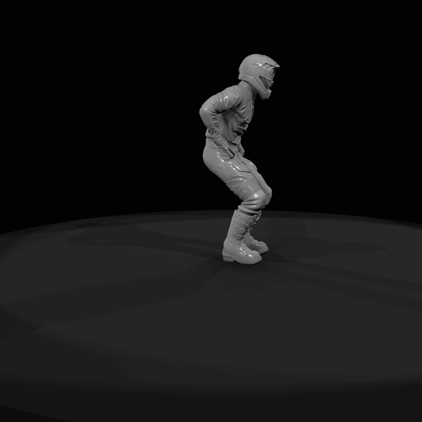 Motorcycle Rider Figure (1980s–Present) — Rider