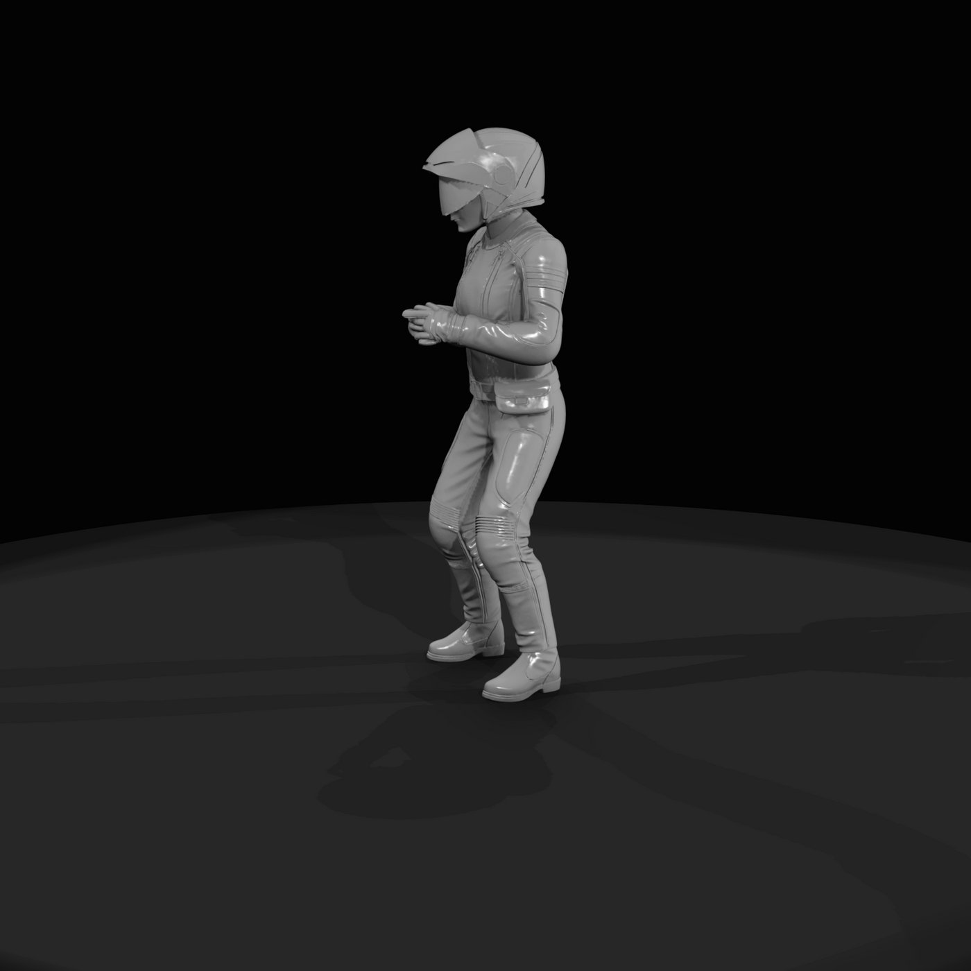 Motorcycle Rider Figure (1980s–Present) — Rider