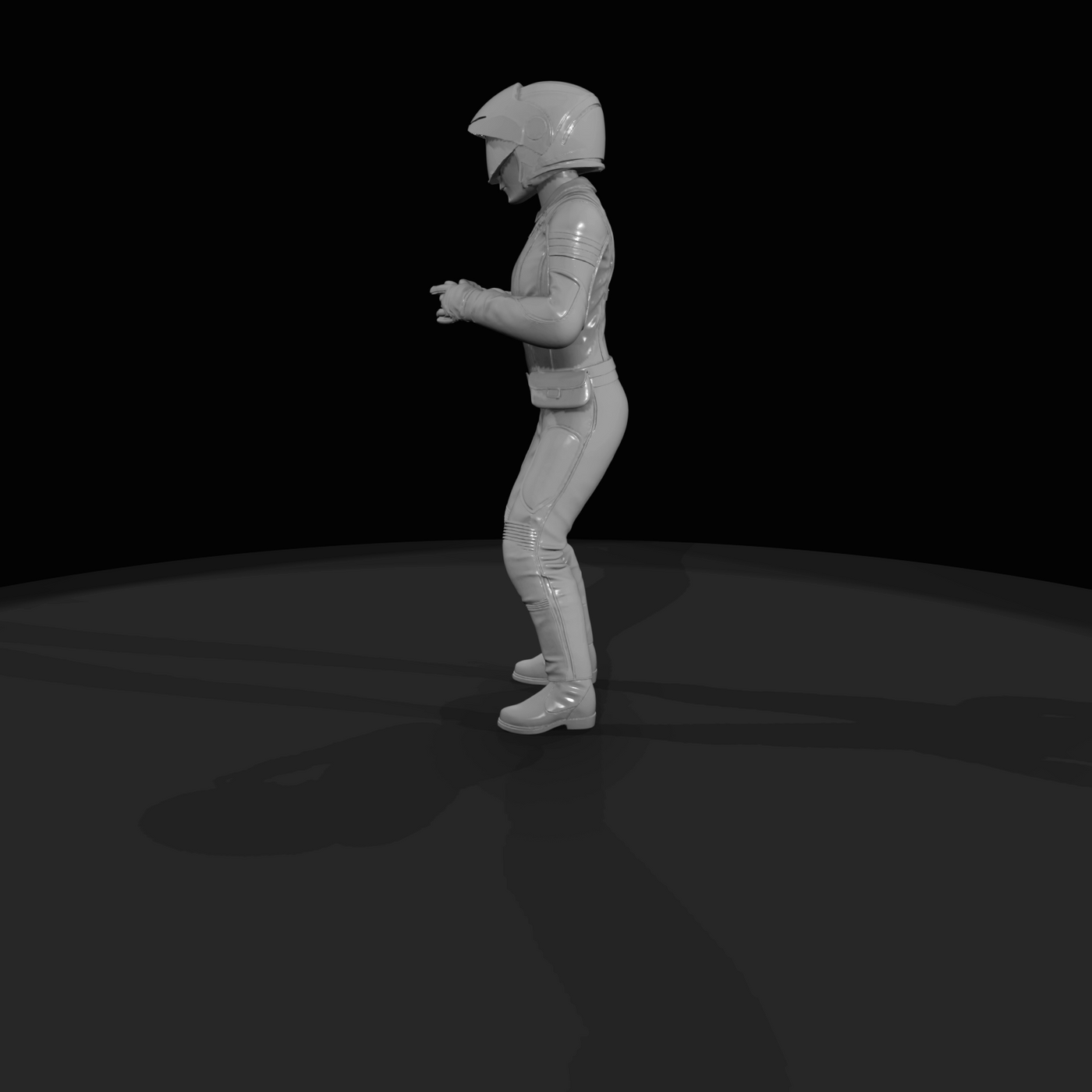 Motorcycle Rider Figure (1980s–Present) — Rider