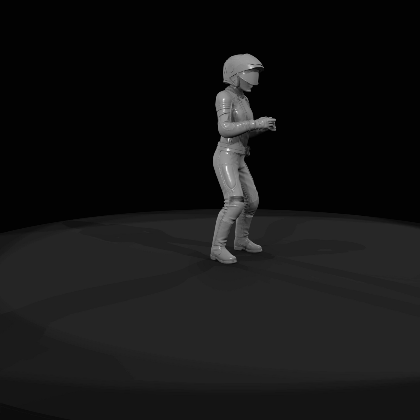 Motorcycle Rider Figure (1980s–Present) — Rider