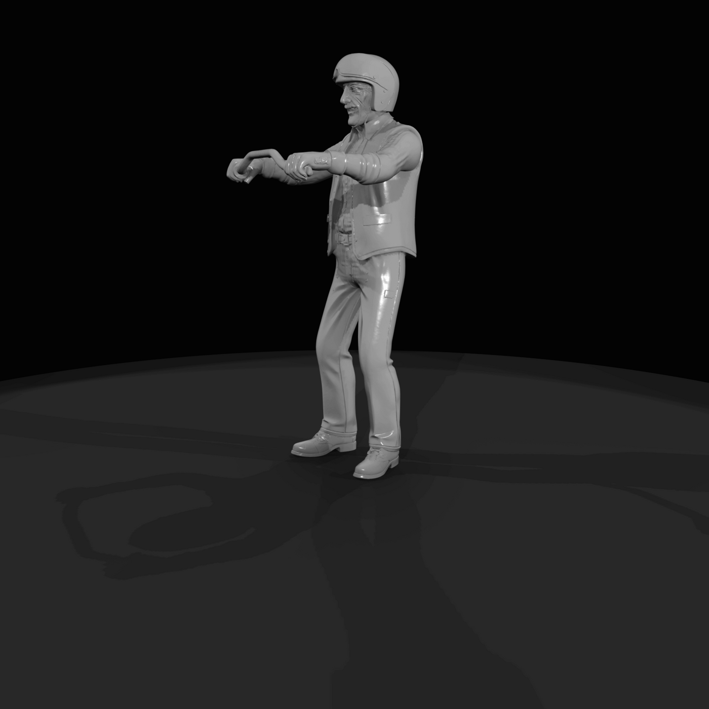 Motorcycle Rider Figure (1980s–Present) — Rider