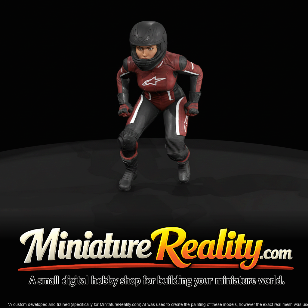 Motorcycle Rider Figure (1980s–Present) — Rider