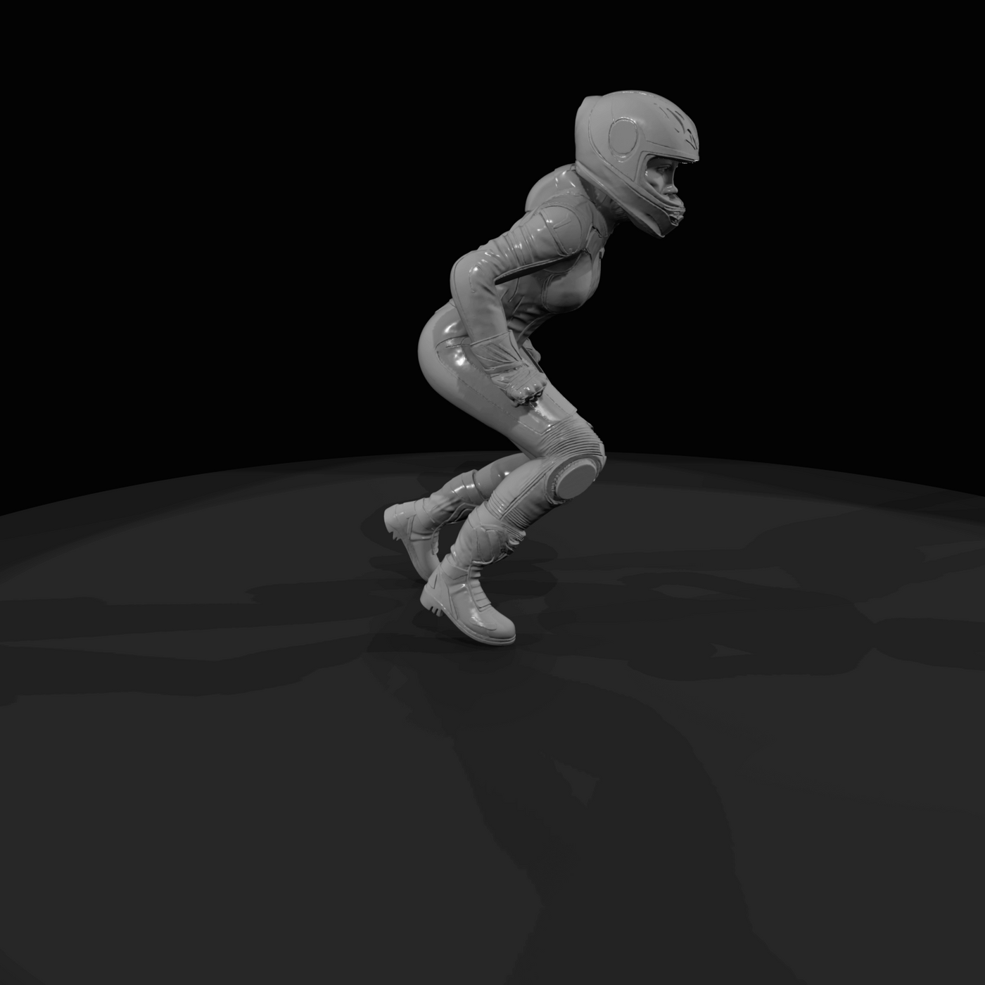 Motorcycle Rider Figure (1980s–Present) — Rider