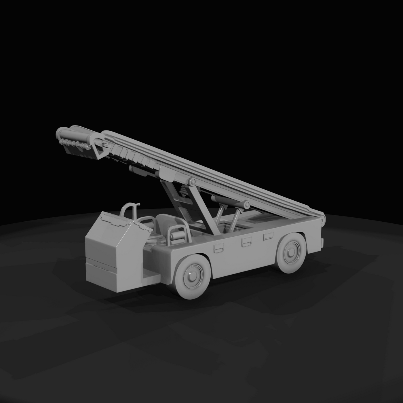 n airport luggage belt loader