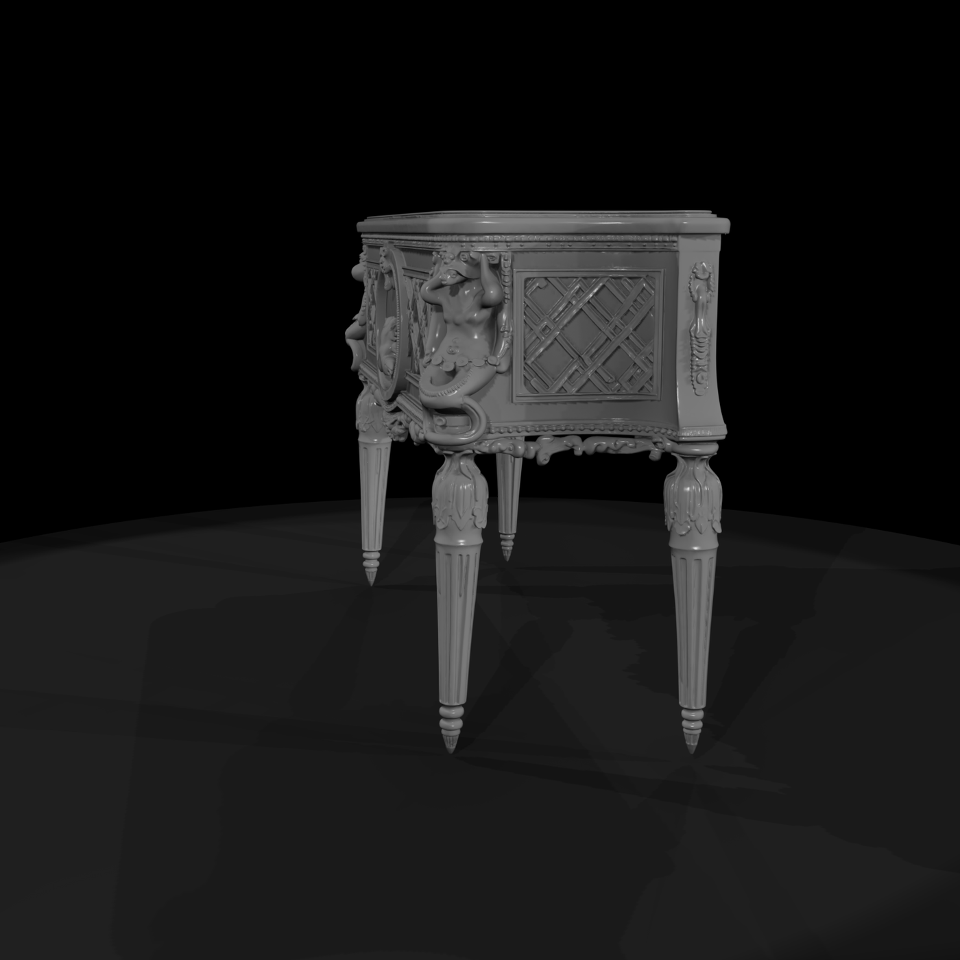 Neoclassical Console Table