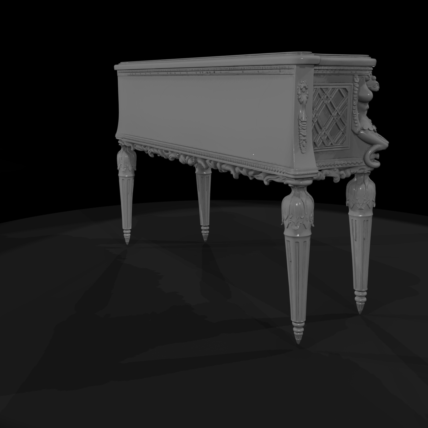 Neoclassical Console Table