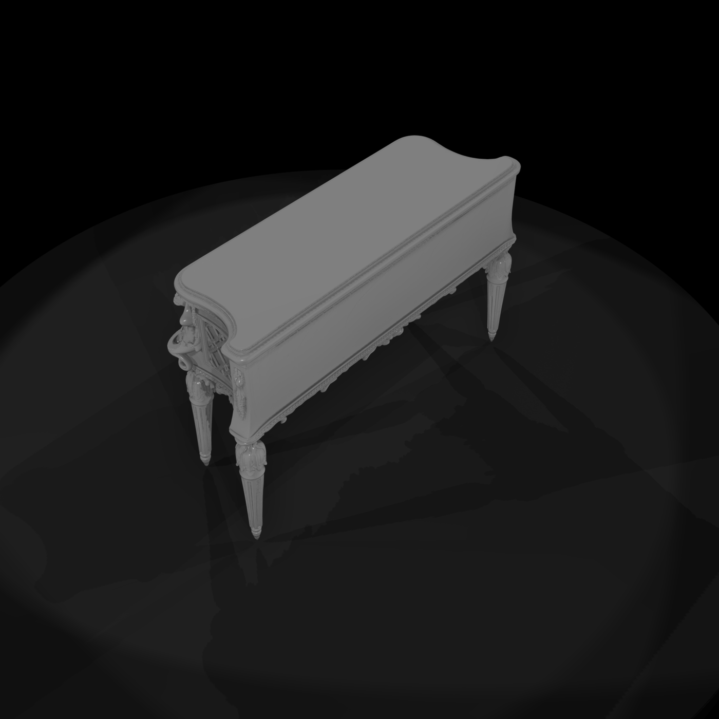 Neoclassical Console Table