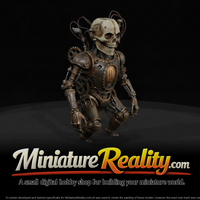 Nightmare Clockwork Creatures The Searing Phantom miniature, three-quarter view — thumbnail 1