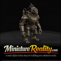 Nightmare Clockwork Creatures The Steam Powered Ha miniature, three-quarter view — thumbnail 1