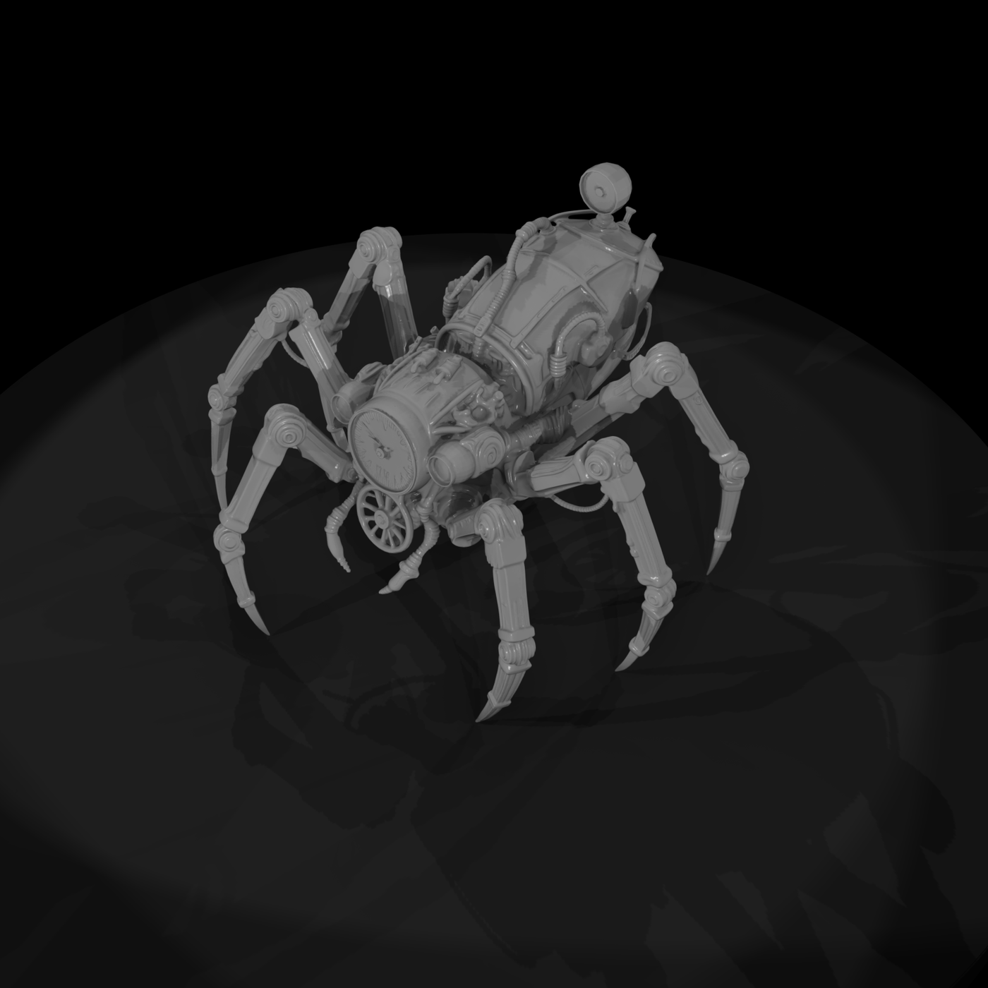 Nightmare Clockwork Giant Spider