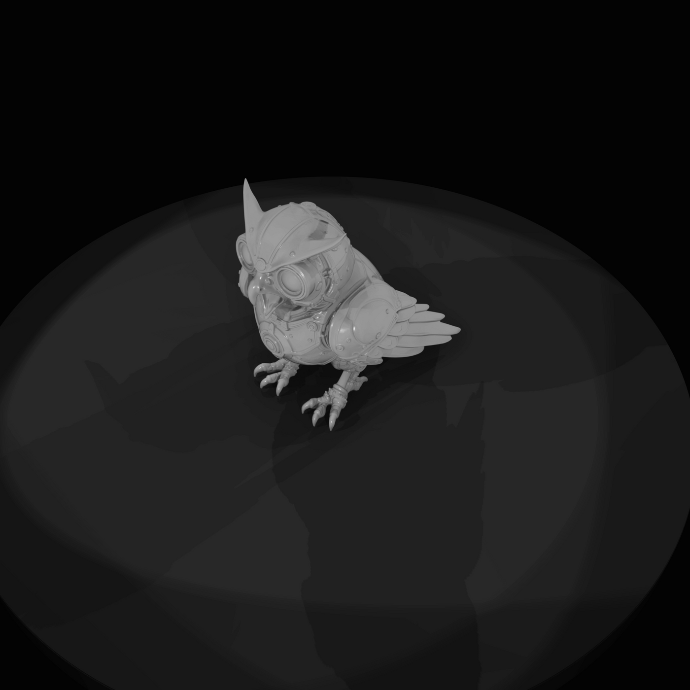 Nightmare Clockwork Creatures Mechanical Owl (2020s)