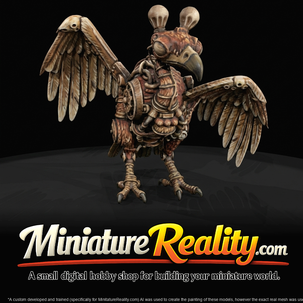 Nightmare Clockwork Creatures Mechanical Vulture (2020s)