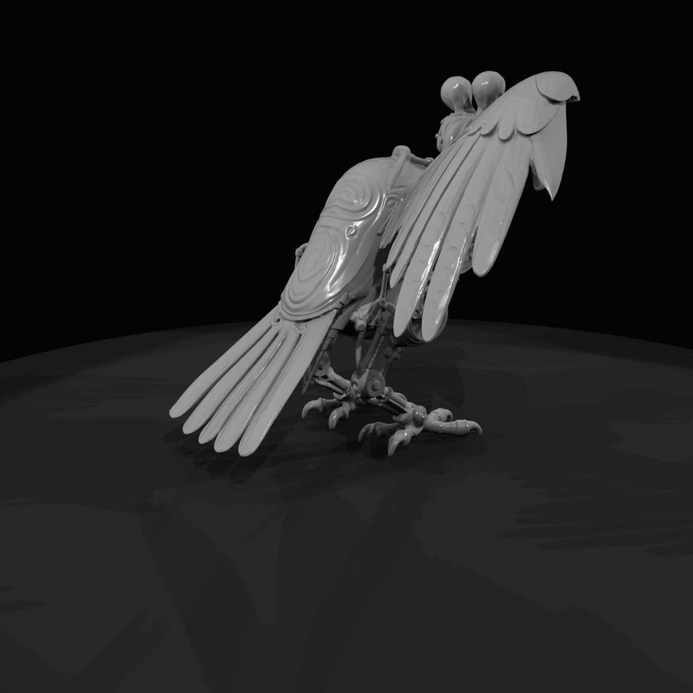 Nightmare Clockwork Creatures Mechanical Vulture (2020s)