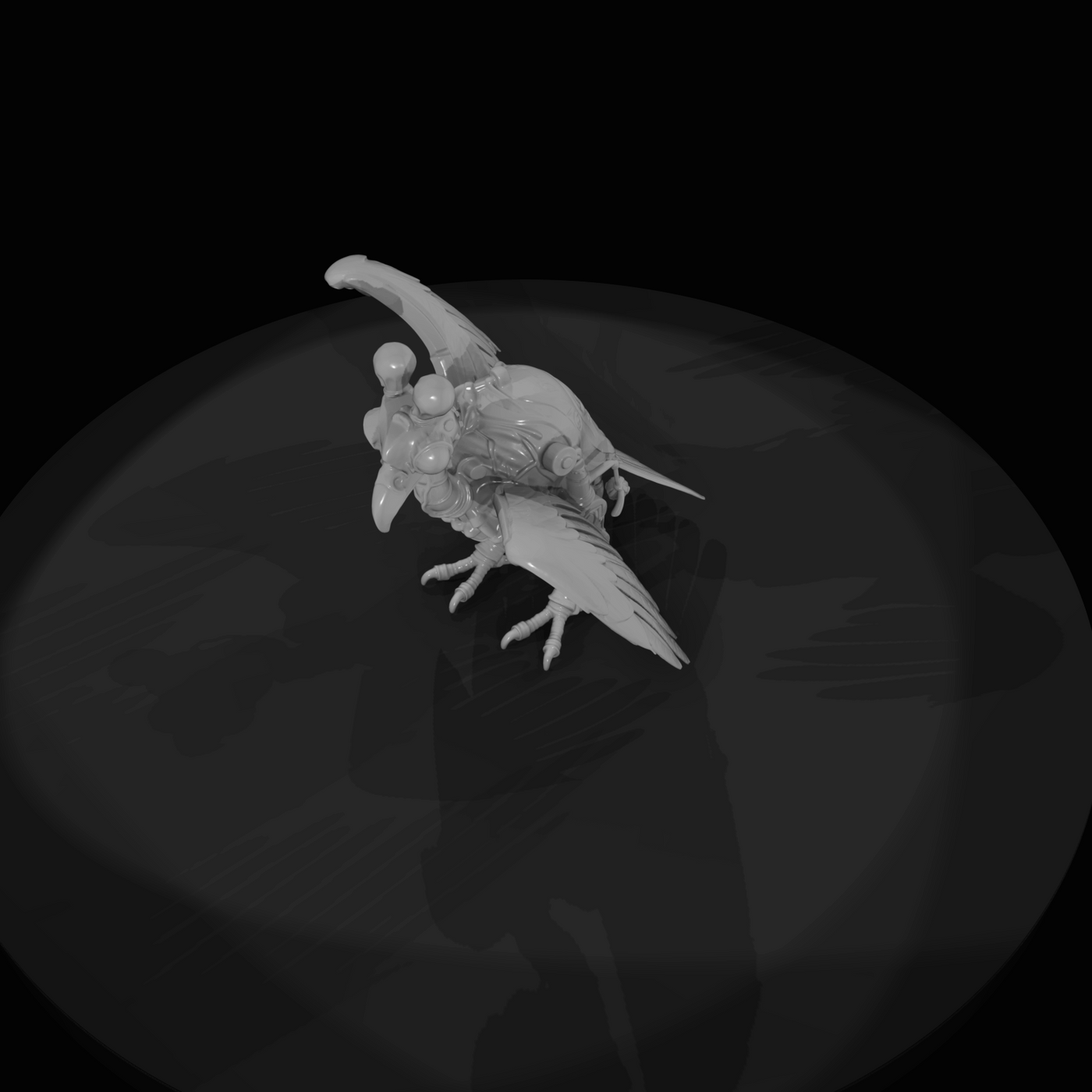 Nightmare Clockwork Creatures Mechanical Vulture (2020s)