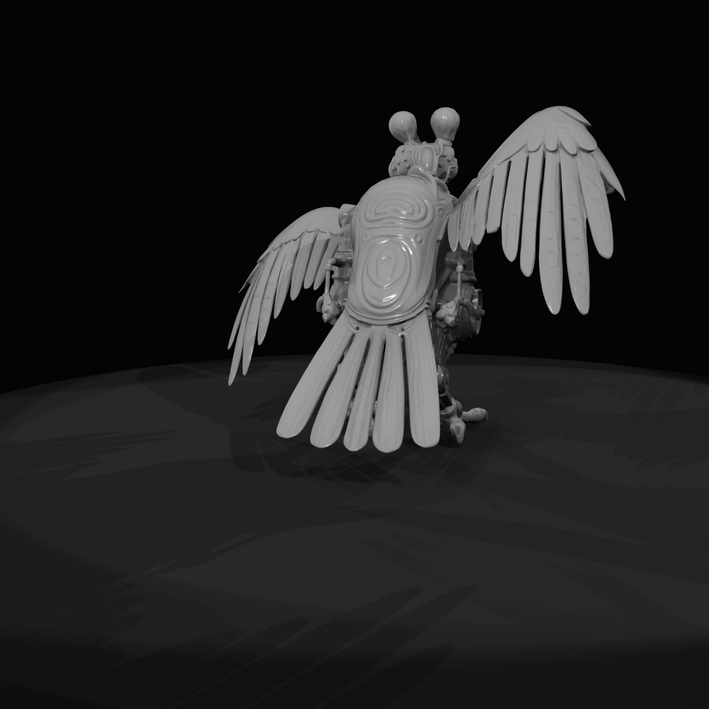 Nightmare Clockwork Creatures Mechanical Vulture (2020s)