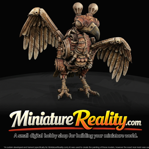 nightmare clockwork creatures mechanical vulture