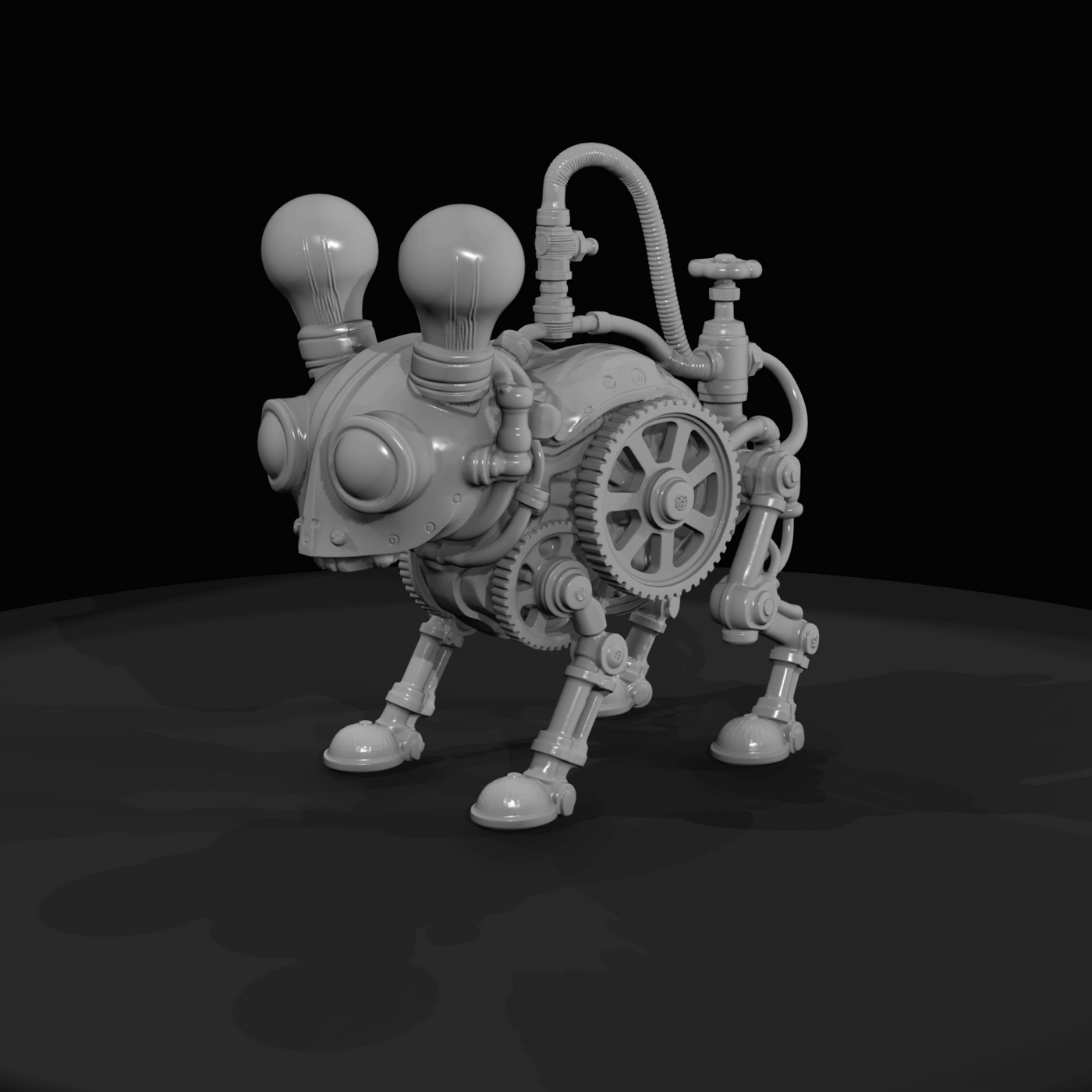 Nightmare Clockwork Creatures The Tinkering Terror (1920s)