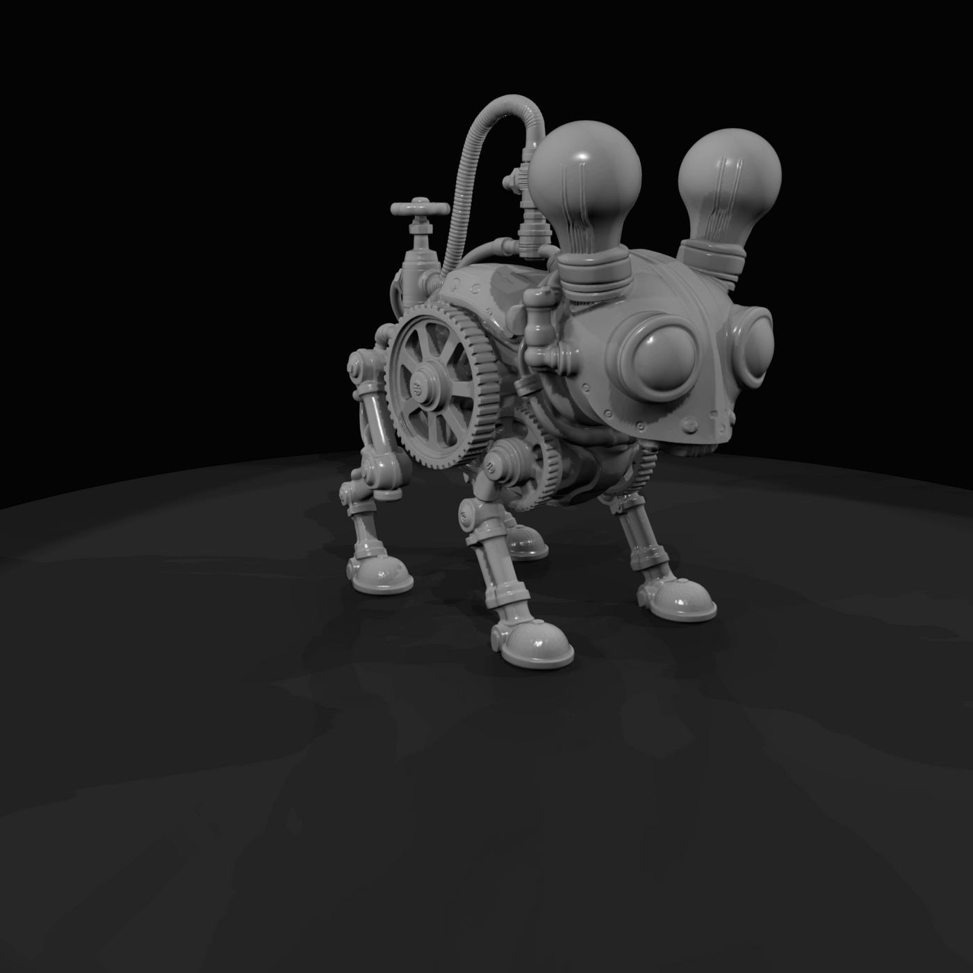 Nightmare Clockwork Creatures The Tinkering Terror (1920s)