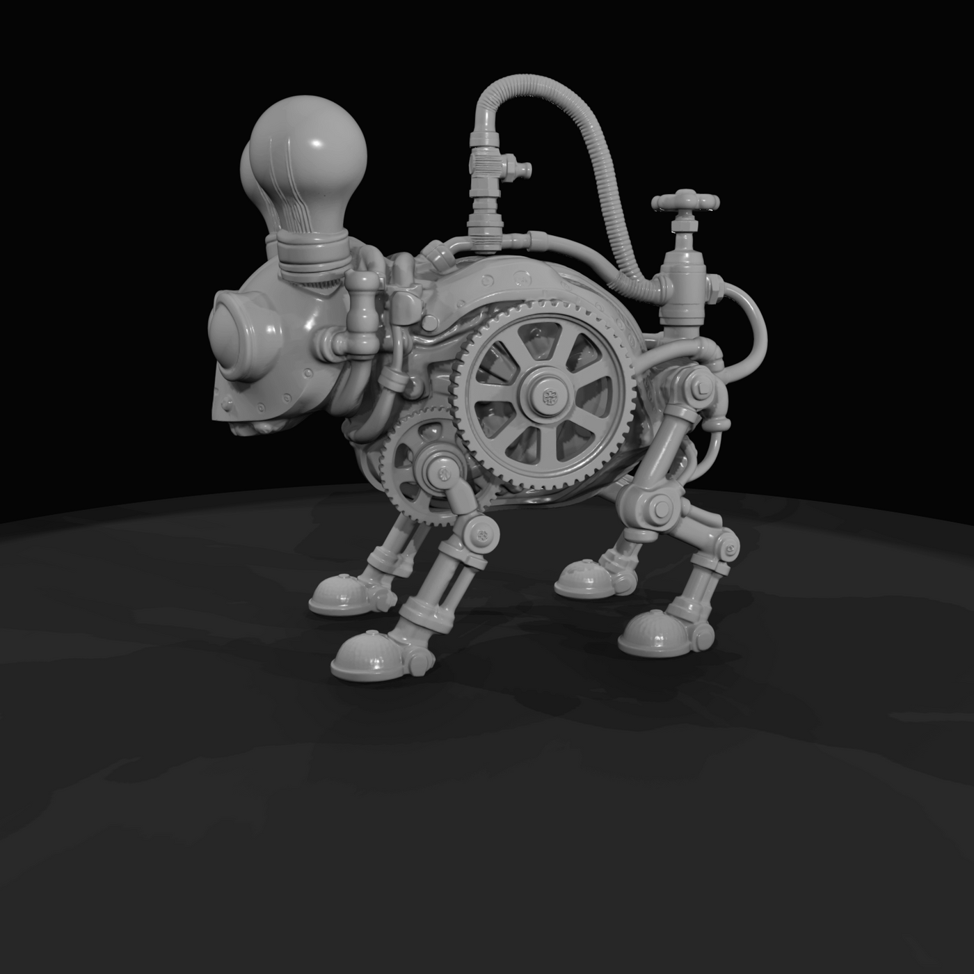 Nightmare Clockwork Creatures The Tinkering Terror (1920s)