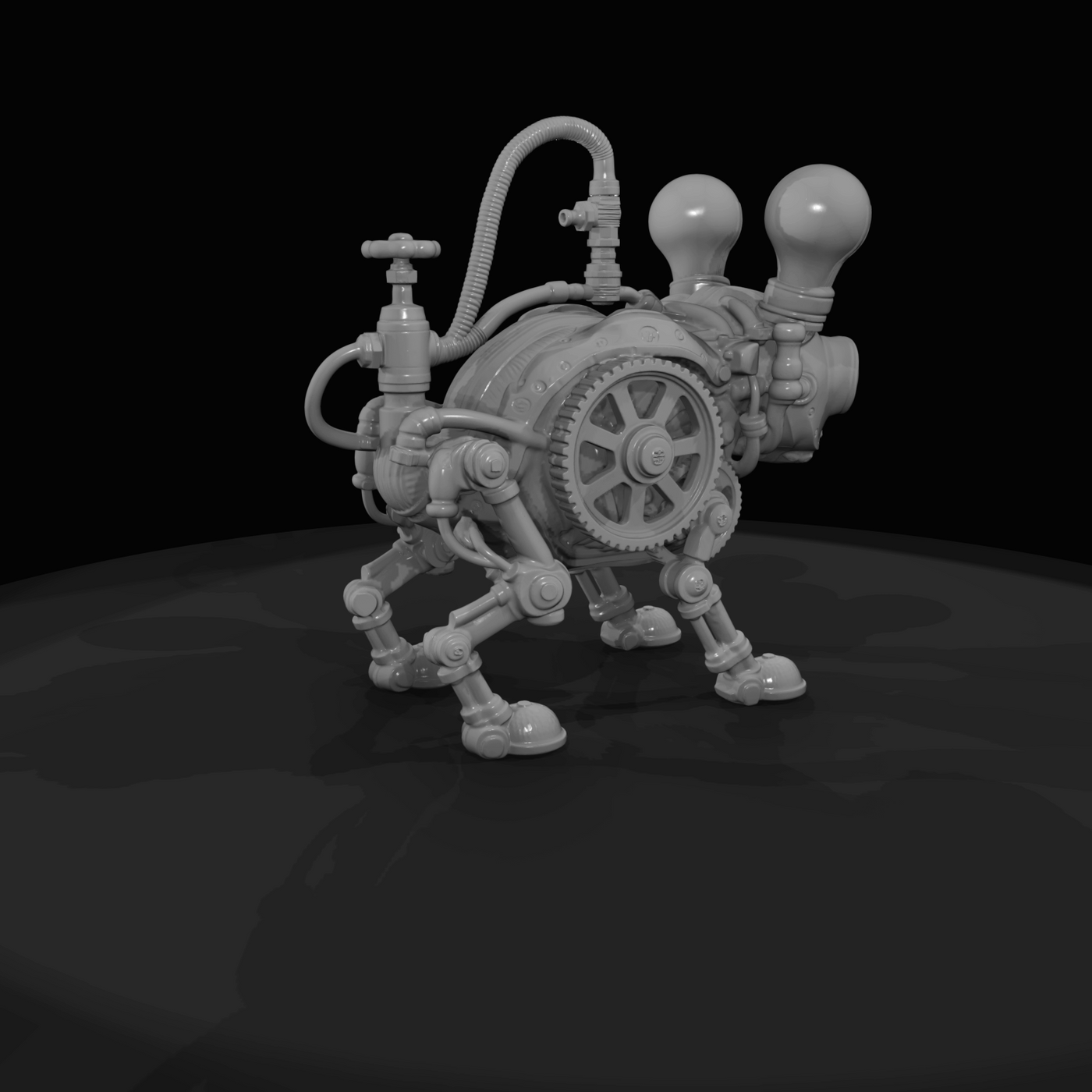 Nightmare Clockwork Creatures The Tinkering Terror (1920s)