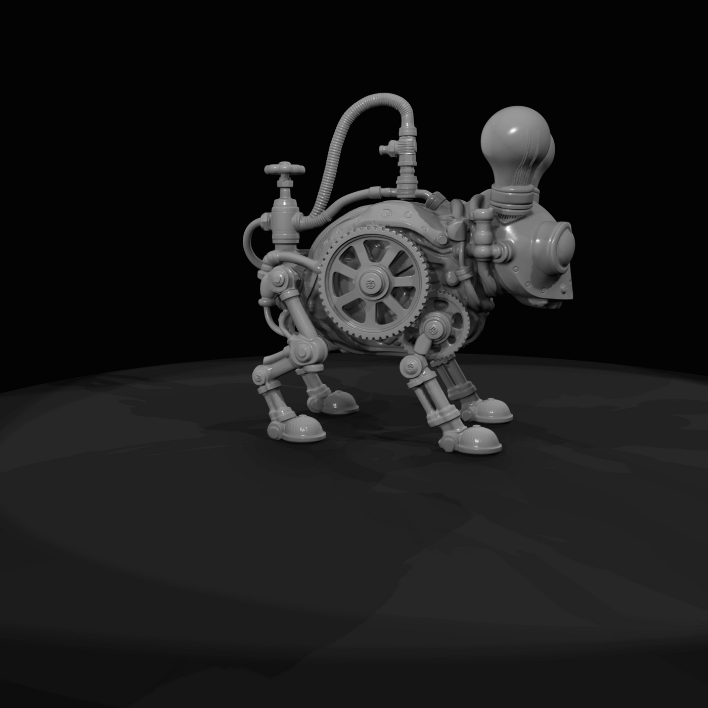 Nightmare Clockwork Creatures The Tinkering Terror (1920s)