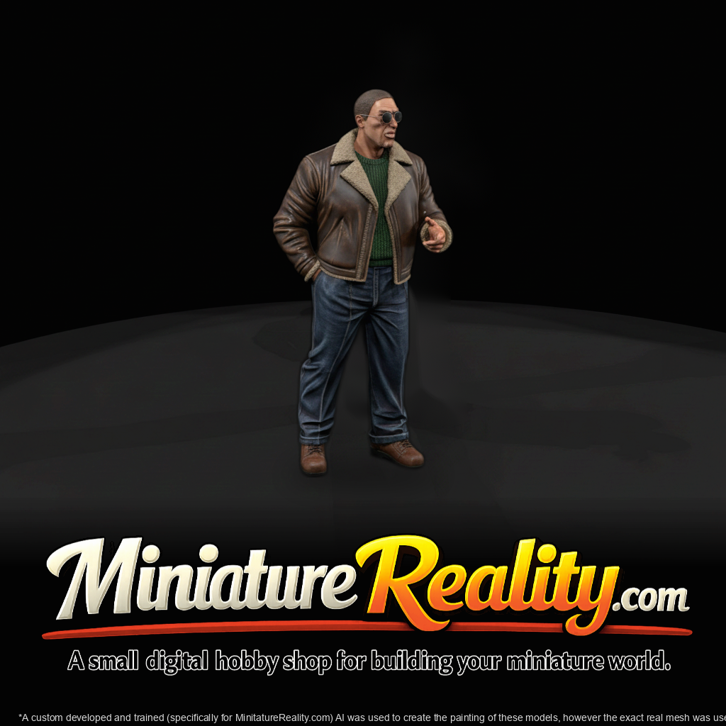 Norman — 1970s Street Character Miniature