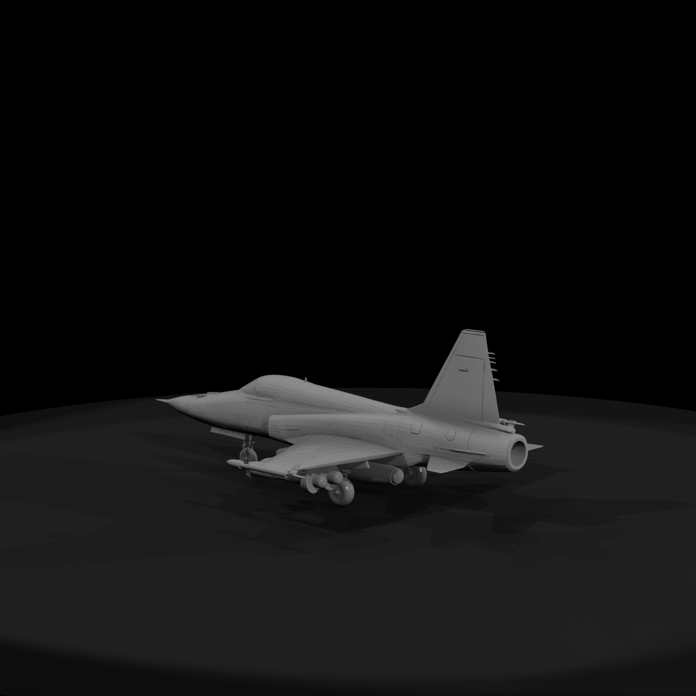 Northrop F-5E Tiger II — 3D Printable Fighter Jet Model