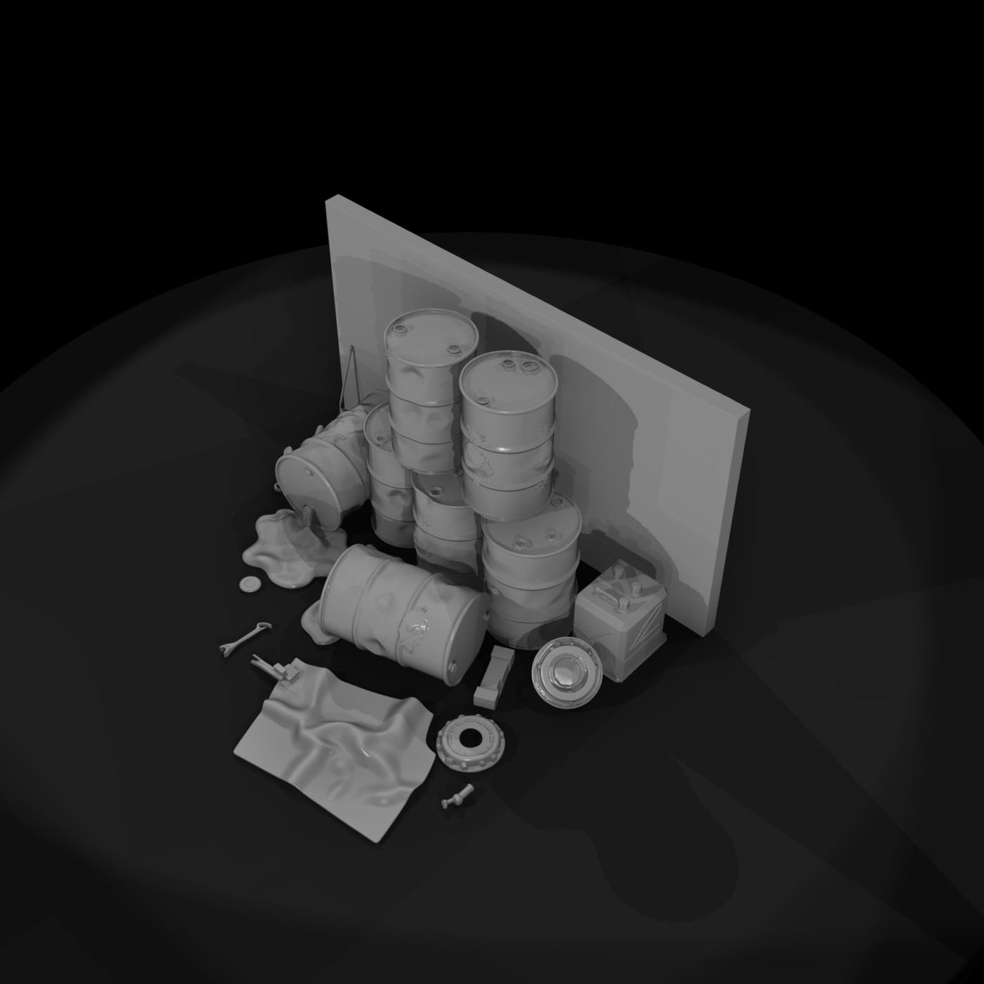 oil drums