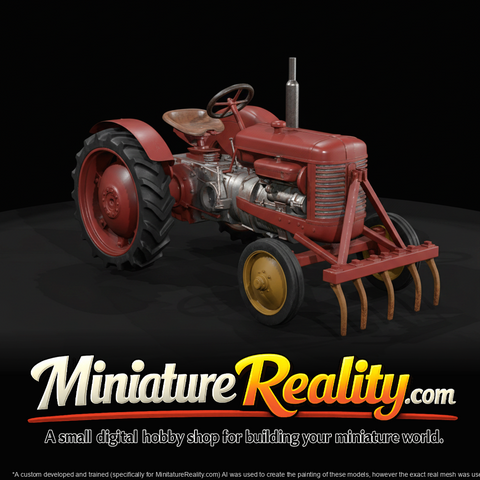 old agricultural machine